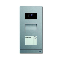 Станция вызывная, видео, однокл., сталь | 8300-0-0173 | ABB