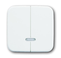 Клавиша для 2-канального светорегулятора 6565 U, серия Reflex SI, цвет альпийский белый | 6599-0-2889 | 2CKA006599A2889 | ABB