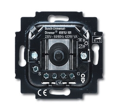 Механизм универсального поворотного светорегулятора 60-420 Вт/ВА | 6513-0-0588 | 2CKA006513A0588 | ABB