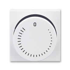 ABB Levit Белый / дымчатый чёрный Накладка для механизма регулирования скорости вращения вентилятора | 3294H-A00130 62 | 2CHH940130A4062 | ABB