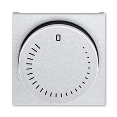 ABB Levit Серебро / дымчатый чёрный Накладка для механизма регулирования скорости вращения вентилятора | 3294H-A00130 70 | 2CHH940130A4070 | ABB