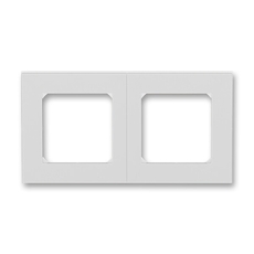 ABB Levit Серый / белый Рамка 2-ая | 3901H-A05020 16W | 2CHH015020A6016 | ABB