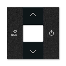 ABB Levit Антрацит Накладка для комнатного терморегулятора free@home | 6220H-A03000 63 | 2CHH623000A4063 | ABB