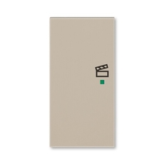 ABB Levit Кофе макиато Клавиша 2-ая левая с символом сцены free@home | 6220H-A02103 18 | 2CHH622103A4018 | ABB