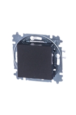 ABB Levit Антрацит / дымчатый чёрный Переключатель 1-кл. с подсветкой ориентационная | 3559H-A06446 63W | 2CHH590646A6063 | ABB