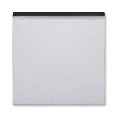 ABB Levit Серебро / дымчатый чёрный Управляющий элемент для светорегулятора клавишного | 3299H-A00100 70 | 2CHH700100A4070 | ABB