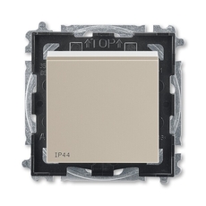 ABB Levit Кофе макиато / белый Переключатель 1-кл. IP44 | 3559H-A06940 18 | 2CHH596940A4018 | ABB