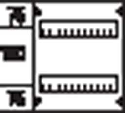 Пластрон глухой 1ряд/2 рейки - 150мм | AG212 | ABB