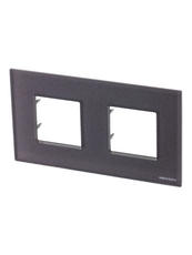 ABB Zenit Стекло Кофейное Рамка 2-я (2+2 мод) | N2272 CC | 2CLA227200N3701 | ABB