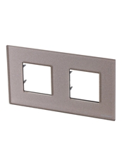 ABB Zenit Стекло Брызги шампанского Рамка 2-я (2+2 мод) | N2272 CH | 2CLA227200N3901 | ABB
