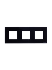 ABB Zenit Стекло Черное Рамка 3-я (2+2+2 мод) | N2273 CN | 2CLA227300N3101 | ABB