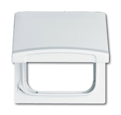 Плата промежуточная с крышкой для центральных плат , IP44, серия Allwetter 44, цвет альпийский белый | 1710-0-1860 | 2CKA001710A1860 | ABB