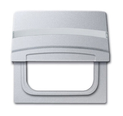 Плата промежуточная с крышкой для центр. плат , с полем для надписи, IP44, серия Allwetter 44, цвет альп. белый | 1710-0-1878 | 2CKA001710A1878 | ABB