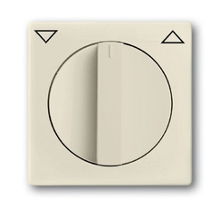 Плата центр. с поворотной ручкой,с маркировкой,для мех. выкл. жалюзи,серия solo/future,цвет savanne/сл. кость | 1710-0-3154 | 2CKA001710A3154 | ABB