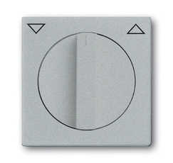 Плата центральная с поворотной ручкой,с маркировкой,для мех. выкл. жалюзи,серия solo/future,цвет серебр.-алюм. | 1710-0-3661 | 2CKA001710A3661 | ABB