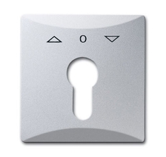 Плата центральная (накладка) с поворотной ручкой, IP44, серия Allwetter 44, цвет серебристо-алюминиевый | 1710-0-3804 | 2CKA001710A3804 | ABB