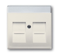 ABB Basic 55 Сл. кость Плата центральная для коммуникац розеток 0211 с суппортами 18** | 1710-0-3944 | 2CKA001710A3944 | ABB