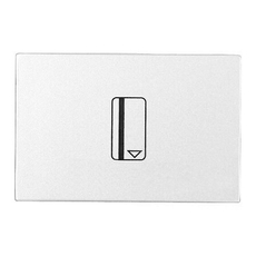 ABB Zenit Альп. белый Выключатель карточный с задержкой отключения (5-90 сек.) (2 мод) | N2214.5 BL | 2CLA221450N1101 | ABB