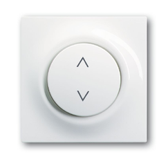 Клавиша для механизма электронного выключателя Busch-Jalousiecontrol , серия impuls, цвет альпийский белый | 6430-0-0144 | 2CKA006430A0144 | ABB