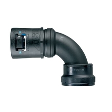 Фитинг AT34/U119/CSF90/BLB, 90°, РА66/алюминий/эласт., черный/голубой, резьба U119, d34, 10 шт. в пачке | 7TCA296170R0575 | ABB