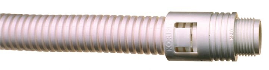 Фитинг KF16/M16/A/W, прямой, полиамид 66, белый, резьба M16, d16, 10 шт. в пачке | 7TCA296140R0015 | ABB