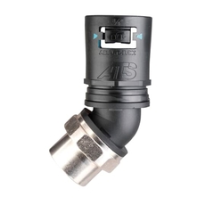 Фитинг AT42/M40/SF45/BLB, 45°, РА66/никел.латунь/эласт., черный/голубой, резьба M40, d42, 2 шт. в пачке | 7TCA296170R0643 | ABB