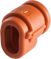 Разъем высокотемпер.CIH08-BC4,нейлон 6,оранжевый,d8мм | 7TCA298010R1200 | ABB