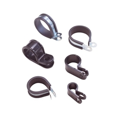 P-держатель PCS, оцинк.сталь/резина, черный, d20мм, PCS20 | 7TCA298010R0613 | ABB