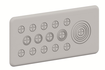 ComfortLine CZF4 Фланец для метрических сальников 10xM16, 3xM16/M20, 1xM16/M20/M25, 1xM16/M25/M32/M40/M50 | 2CPX052438R9999 | ABB