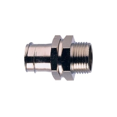 Фитинг SPB12/PG9/B, прямой поворотный, никелированная латунь, резьба PG9, d12, 10 шт. в пачке | 7TCA296040R0109 | ABB