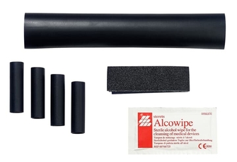 Трубка термоусаж.VMS8,полиолеф.,черный,D45.0мм, 3:1, набор/950мм | 7TCA017990R0029 | ABB