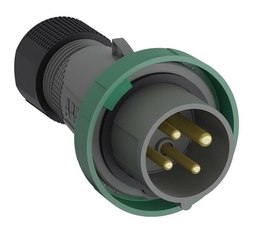 Вилка кабельная Easy&Safe 332EP10W, 32А, 3P+E, IP67, 10ч|2CMA101106R1000| ABB