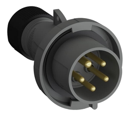 Вилка кабельная Easy&Safe 416EP1W, 16А, 3P+N+E, IP67, 1ч|2CMA101085R1000| ABB