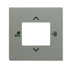 6109/03-803-500 Накладка на терморегулятор, meteor/серый металлик|2CKA006155A0066| ABB