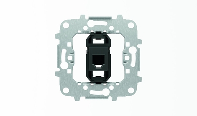 Механизм телекоммуникационной универсальной розетки на 2, 4 и 6 контактов, тип RJ12, серия SKY/SKY Moon|2CLA811700A1001| ABB