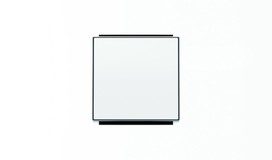 Клавиша для 1-клавишных выключателей/переключателей/кнопок, серия SKY, цвет альпийский белый|2CLA850100A1101| ABB