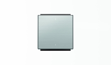 Клавиша для 1-клавишных выключателей/переключателей/кнопок с символом I/O, серия SKY, цвет нержавеющая сталь|2CLA850120A1401| ABB