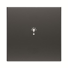 SRL-1-85NS Клавиша одинарная free@home, SKY, освещение, черный бархат|2CLA852626A1501| ABB