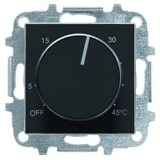 Накладка для терморегулятора 8140.9, серия SKY, цвет чёрный бархат|2CLA854090A1501| ABB