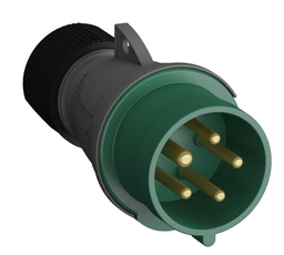 Вилка кабельная Easy&Safe 432EP2,32А,3P+N+E,IP44,2ч|2CMA101991R1000| ABB