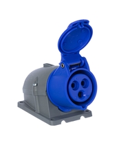 Розетка для монтажа на ПОВЕРХНОСТЬ 16A. 2P+E. IP44 216 RS6 | 2CMA193098R1000 | ABB