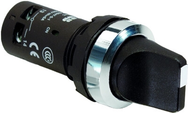 Переключатель C2SS1-30B-11 2поз. черный 1НО1НЗ (45 градусов) с фиксацией | 1SFA619200R3076 | ABB