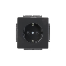 Розетка Shuko 16А 230В, Impressivo, антрацит | 20EUC-81 | 2TKA00000434 | ABB