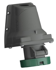 Розетка для монтажа на поверхность Easy&Safe 332ERS10W, 32A, 3P+E, IP67, 10ч|2CMA101247R1000| ABB