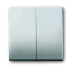 Клавиша для механизма 2-клавишных выключателей/переключателей/кнопок, серия pur/сталь | 1751-0-3087 | 2CKA001751A3087 | ABB