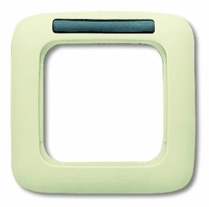 Рамка 1-постовая, с полем для надписи, серия Busch-Duro 2000 SI, цвет слоновая кость | 1754-0-4516 | 2CKA001754A4516 | ABB