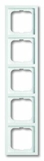 Рамка 5-постовая, серия, серия solo/future, цвет linear, цвет альпийский белый | 1754-0-4517 | 2CKA001754A4517 | ABB