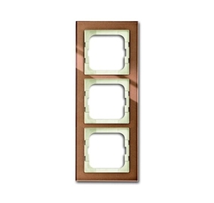Рамка 3-постовая 1723-283, серия axcent, цвет бронзовое стекло | 1754-0-4545 | 2CKA001754A4545 | ABB