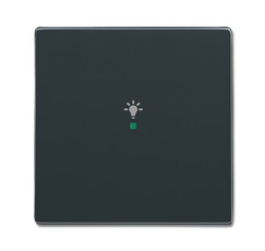 SRL-1-81 Клавиша одинарная free@home, освещение, future, антрацит | 6220-0-0140 | 2CKA006220A0140 | ABB