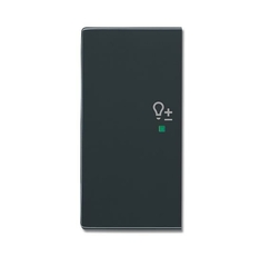 SRD-2-L-81 Клавиша двойная левая free@home, светорегулятор, future, антрацит|6220-0-0164| ABB